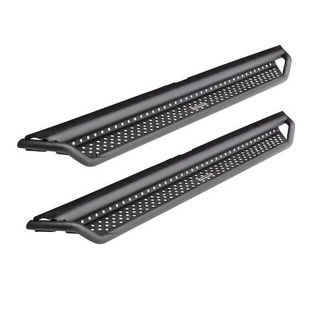 Go Rhino 05-19 TACOMA DOUBLE CAB DOMINATOR D1 SIDE STEPS BLACK D14429T